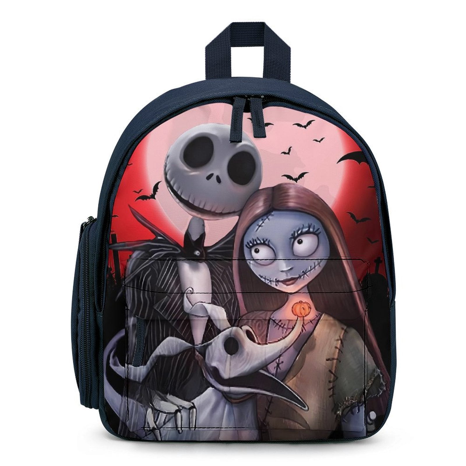 Jack-Skellington Backpack Bag, Large Capacity Daypack Lightweight ...