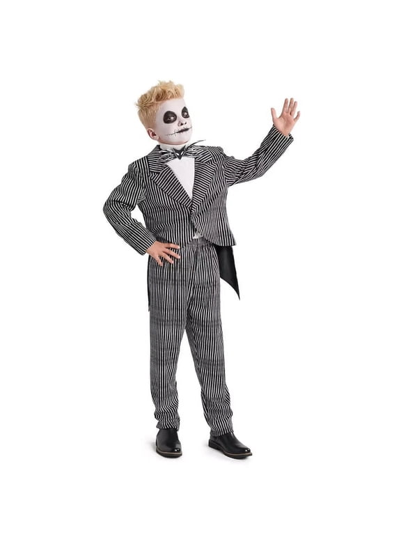 Jack Skellington Costume for Kids Size 7/8 The Nightmare Before Christmas