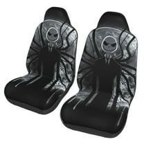 Jack Skellington The Nightmare Before Christmas Car Seat Cover, 2PCS Vehicle Seat Universal Auto Front Seats Protector Fit Car SUV Sedan Truck for Women Men