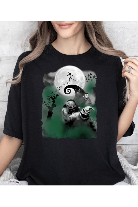 Jack Skellington & Oogie Boogie Nightmare Before Christmas###ANANDHIS ART LLC