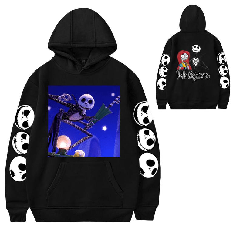 Jack skellington sweatshirt women's outlet