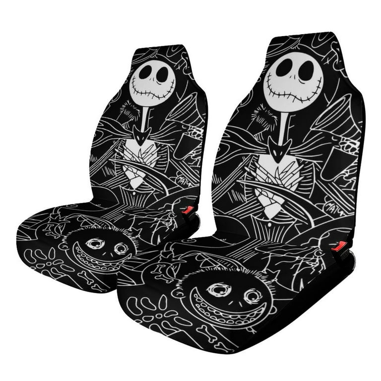 Jack Skellington The Nightmare Before Christmas Car Seat Covers Vehicle Front Seat Protector Mat Cover Accessories Walmart