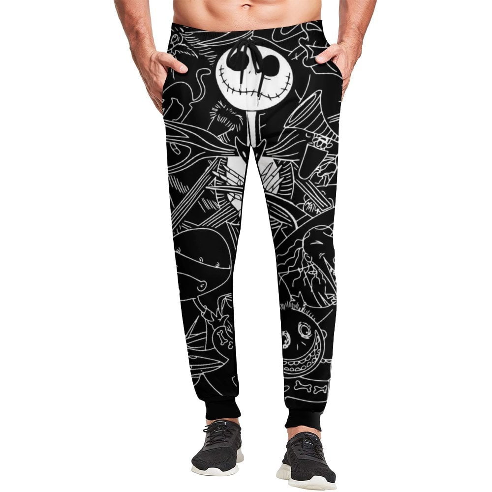 Jack skellington joggers sale