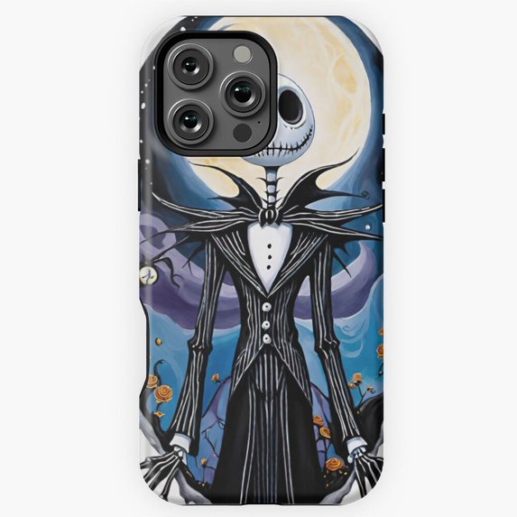 Jack Skellington X221 Phone Case Compatible with iPhone 17 16 15 14 13 12 11 Pro Max – Premium Protection
