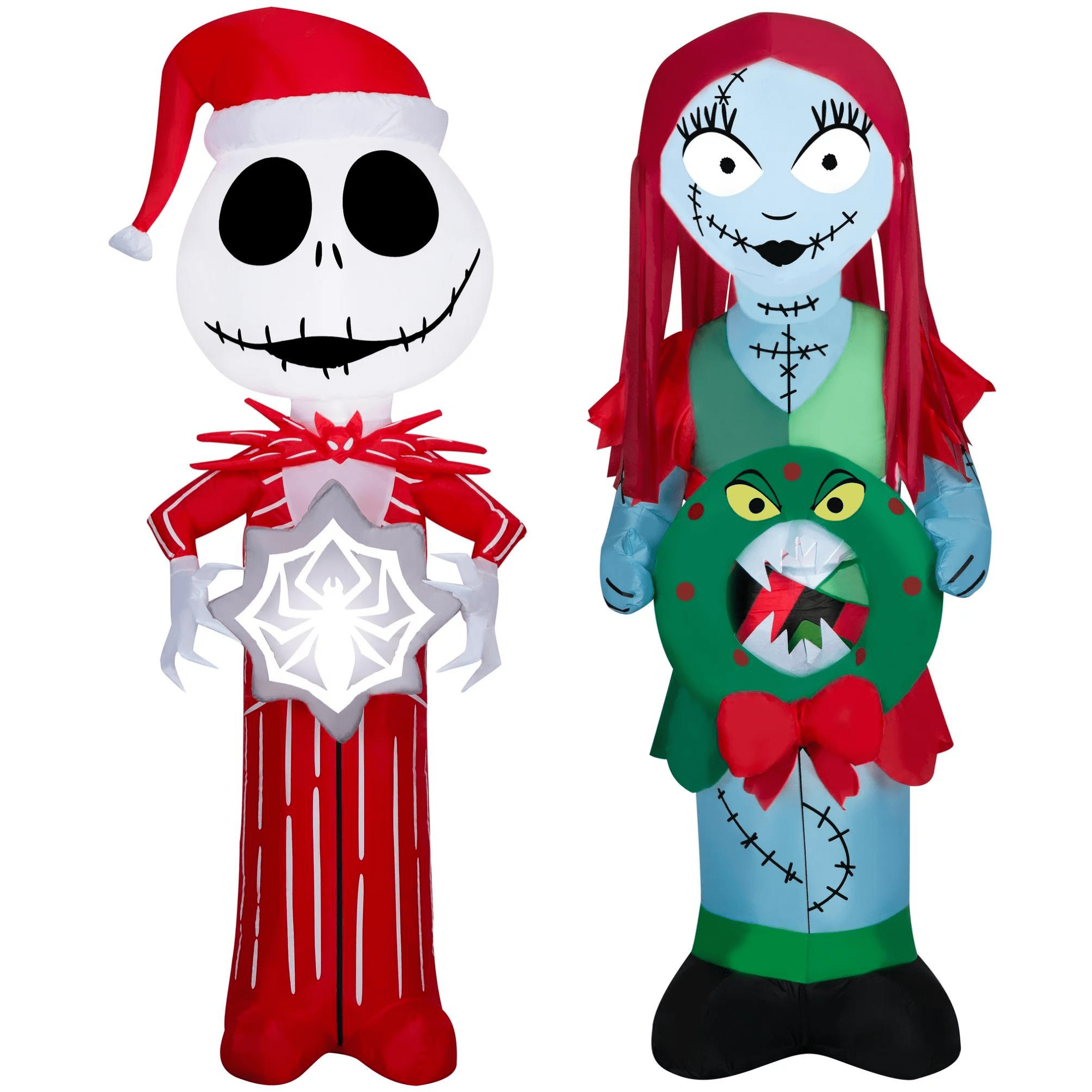 Jack Skellington and Sally Nightmare Before Christmas 5FT Airblown