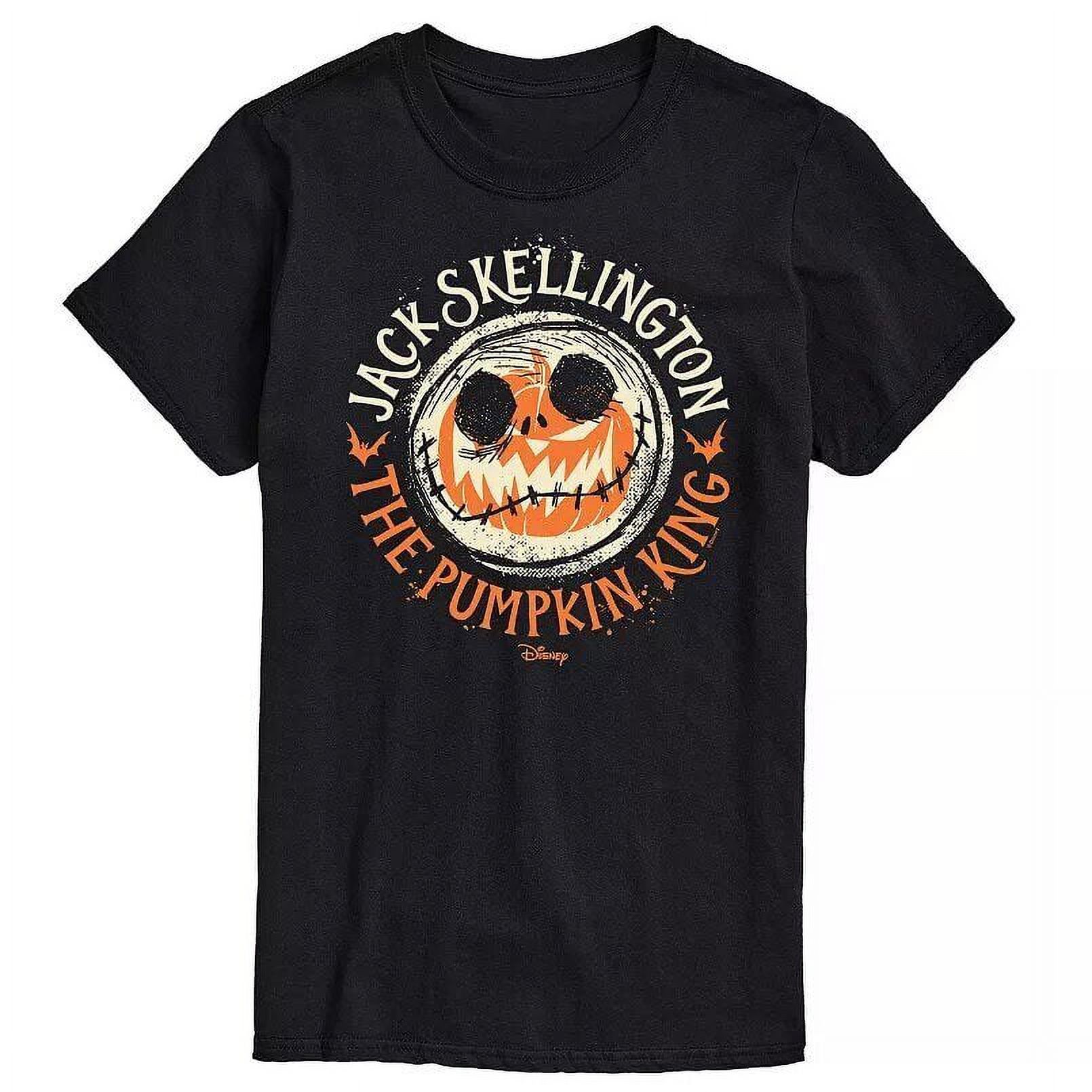 Jack Skellinton Face The Pumpkin King Nightmare Halloween Tshirt