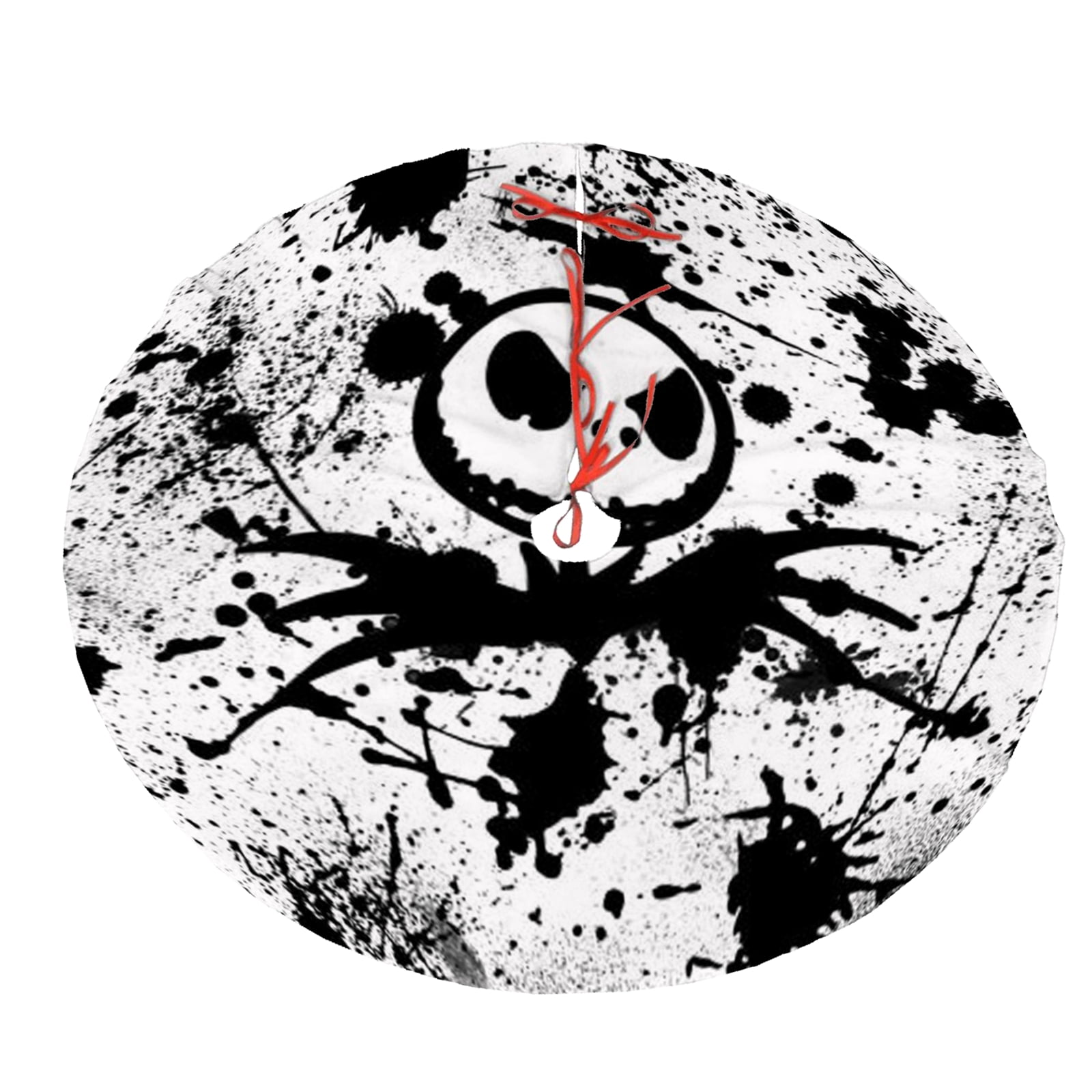 Jack Skulls Sally Gothic Halloween Christams Tree Skirt,Nightmare