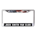 thumbnail image 1 of Jack Smith Fan Club Chrome License Plate Frame, 1 of 1