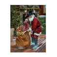 thumbnail image 1 of Jack Sorenson 'New Boots for Christmas' Canvas Art, 1 of 4