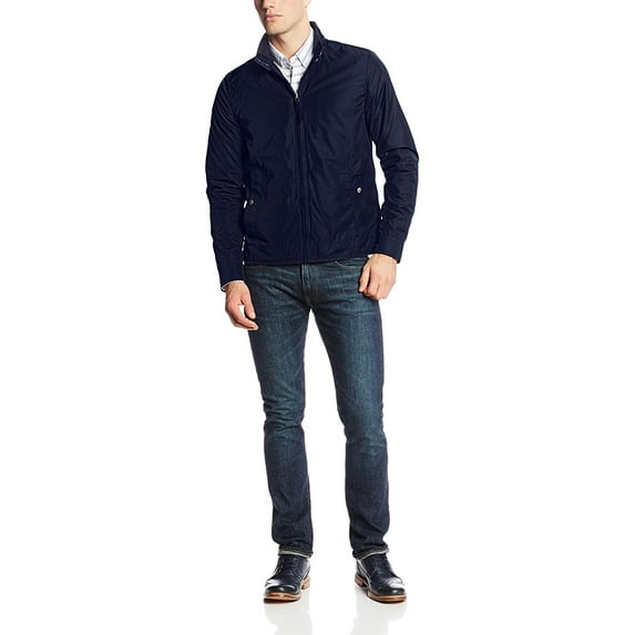 Jack Spade Men's Peyton Shell Jacket (Navy, X-Small)