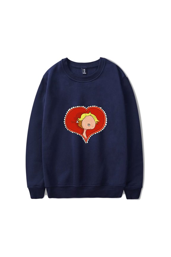 Jack Stauber Hamantha Crewneck Sweatshirt Merch Casual Sweatshirt Unisex Clothing