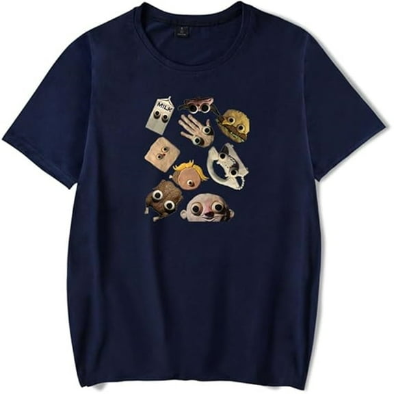 Jack Stauber Merch T-shirt Cute Print Casual Short Sleeves Men And Women Harajuku Clothing