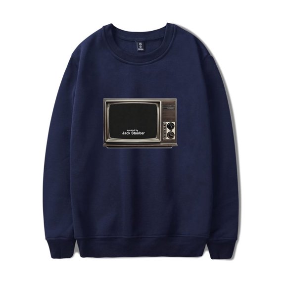 Jack Stauber Retro TV Crewneck Sweatshirt Unisex Long Sleeve Pullover Clothes