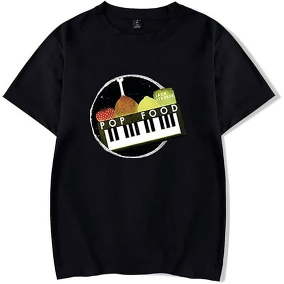 Jack Stauber T-Shirt Merch Women Men Casual Streetwear Printed Trend Fashion Summer Tops Tee