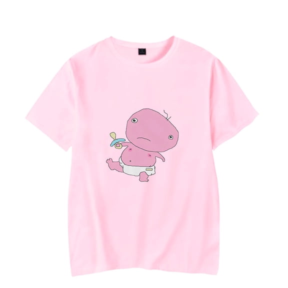 Jack Stauber Trent the Baby T-Shirt Men/Women Streetwear T-Shirt Shirt Short Sleeve