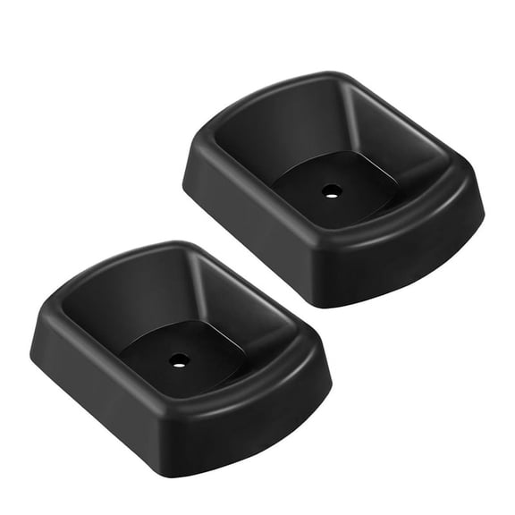 Jack Wheel Chock Rubber Caster Trailer Dock 6 Inch Stabilizer Single Wheel Stopper Transport for Travel Trailer Cargo
