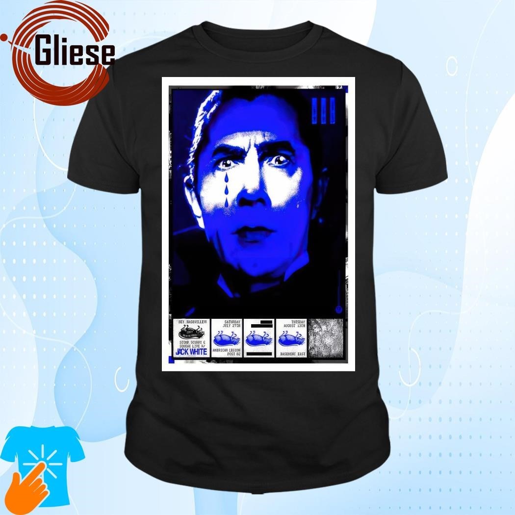 Jack White August 13 2024 The Basement East In Nashville Shirt