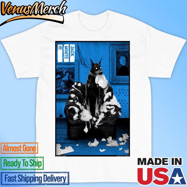 Jack White Los Angeles California Oct 10 2024 Lodge Room Concert Poster