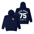 thumbnail image 1 of Jack White Merch Hoodie Baseball 75 Logo Printed Hoodies Sweatshirt Women Men Long Sleeve Pullovers, 1 of 2