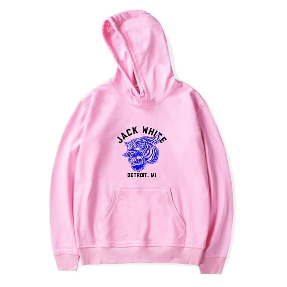 Jack White Merch Hoodie Tiger Logo Hoodies Sweatshirt Unisex Long Sleeve Pullover