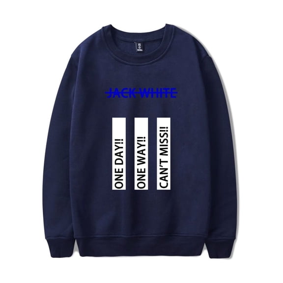 Jack White Merch Sweatshirt No Name Album Printed Hoodies Crewneck Men Women Music Long Sleeve