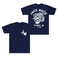 thumbnail image 1 of Jack White Merch T-Shirt White Tiger Tee Short Sleeve Top T Shirts Crewneck For Men Women, 1 of 2