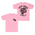thumbnail image 1 of Jack White Merch T-Shirt White Tiger Tee Short Sleeve Top T Shirts Crewneck For Men Women, 1 of 2