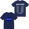 thumbnail image 1 of Jack White No Name 2025 Tour Print T-shirts Men Women Short Sleeve Crewneck Summer Clothes, 1 of 2