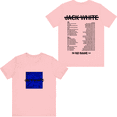 thumbnail image 1 of Jack White No Name 2025 Tour Print T-shirts Men Women Short Sleeve Crewneck Summer Clothes, 1 of 2