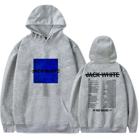 Jack White No Name Tour 2025 Merch Hoodie Pockets Drawstring Unisex Hooded Sweatshirt Fashion Clothing