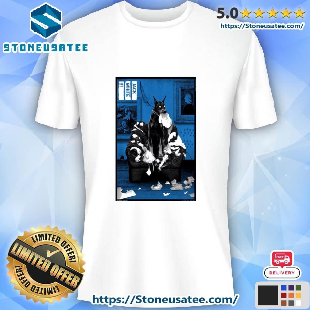 Jack White October 10 2024 Lodge Room Los Angeles Ca Poster Shirt