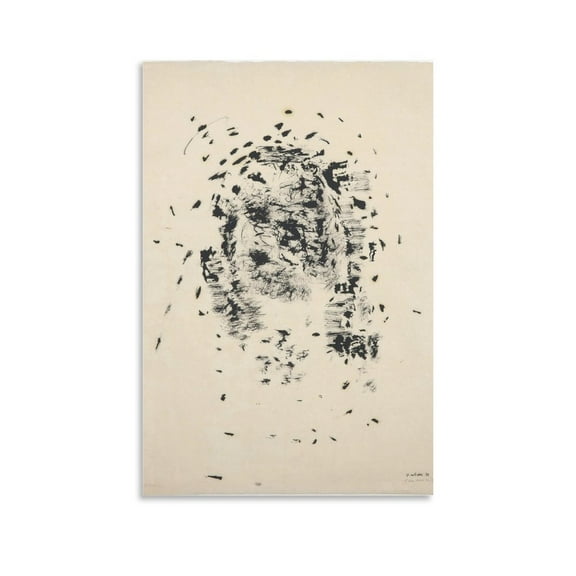 Jack Whitten From Point to Mass Room Aesthetic Poster Print Art Wall Painting Canvas Posters Gifts Modern Bedroom Decor 24x36inch(60x90cm)
