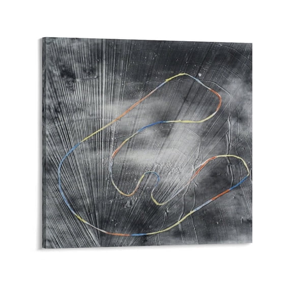 Jack Whitten Loop Canvas Art Poster and Wall Art Picture Print Modern Family bedroom Decor Posters 28x28inch(70x70cm)
