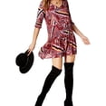 thumbnail image 1 of Jack Womens Dakota Kelly Shift Dress, Orange, X-Small, 1 of 2