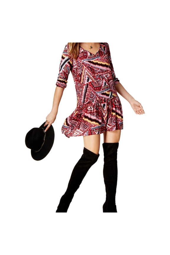 Womens Dakota Kelly Shift Dress, Orange, Medium