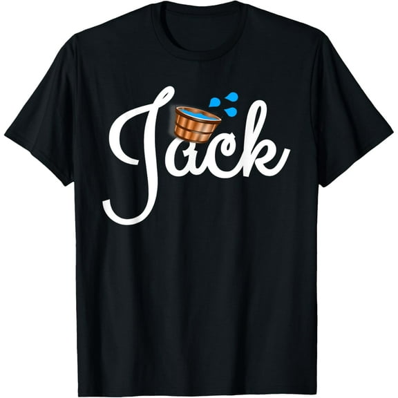 Jack and Jill Halloween Matching Couple Tshirt T-Shirt