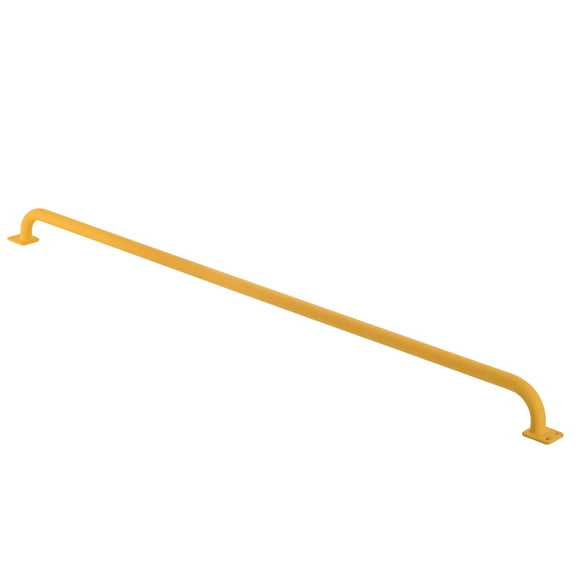 Jack and June Yellow 62” Solid Safety Grab Hand Rail with Finger Grips for Outdoor Playsets