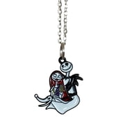 Jack and Sally Skellington Pendant Necklace