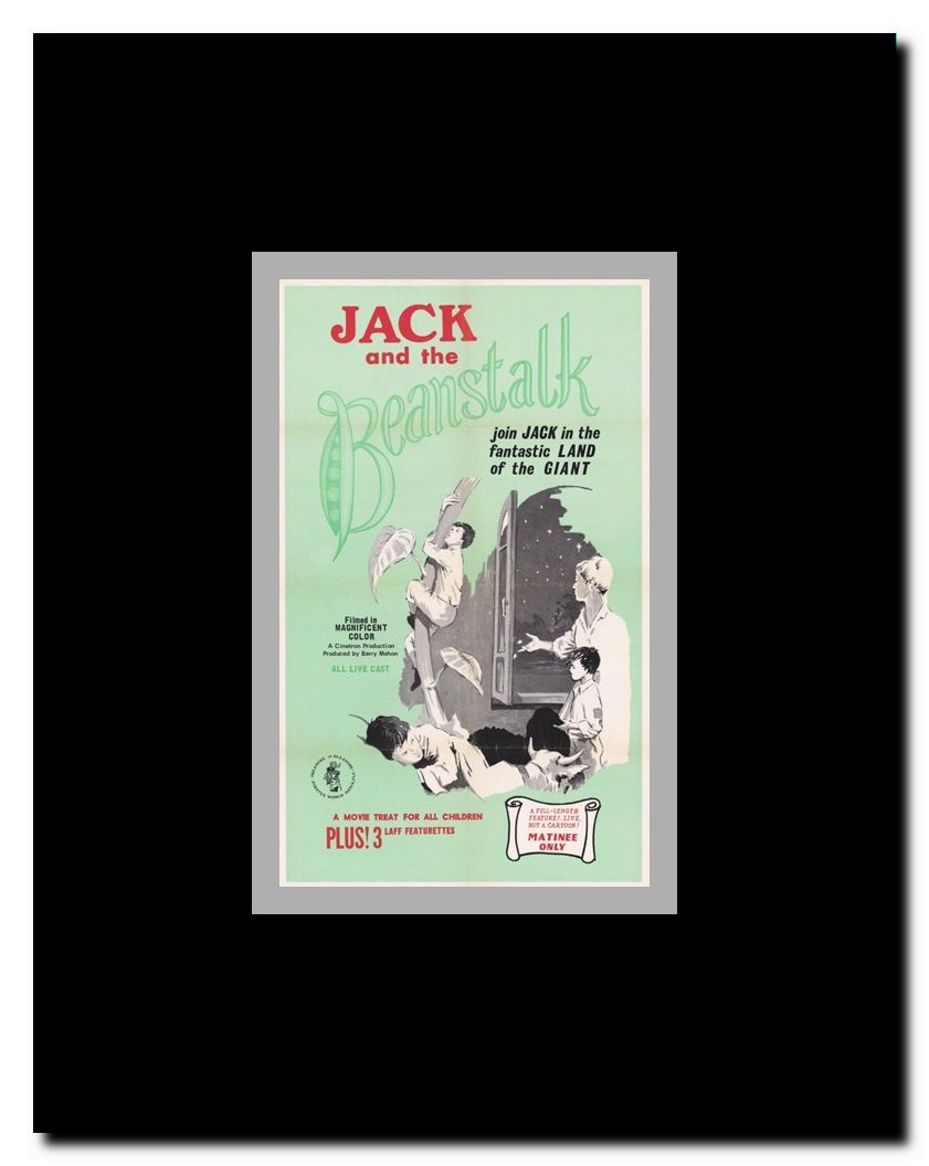 Jack and the Beanstalk Framed Movie Poster