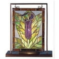 thumbnail image 1 of Jack-in-the-Pulpit Lighted Mini Tabletop Window Panel, 1 of 2