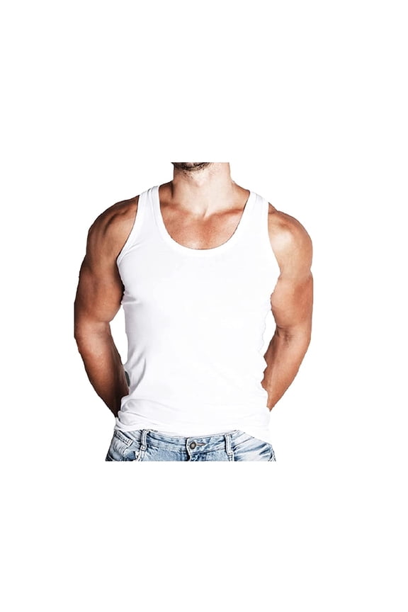 Men's Classic Fit Tank Tops, 2-Pack (XXL)