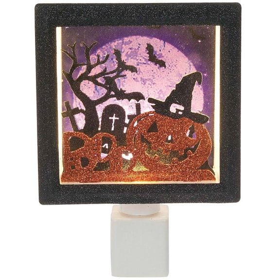 JackO'LanternShadowBoxLEDNightLight Gift