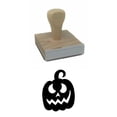 thumbnail image 1 of Jack-o-Lantern 11 Rubber Stamp, 2 X 2" Wood Stamp, 1 of 3