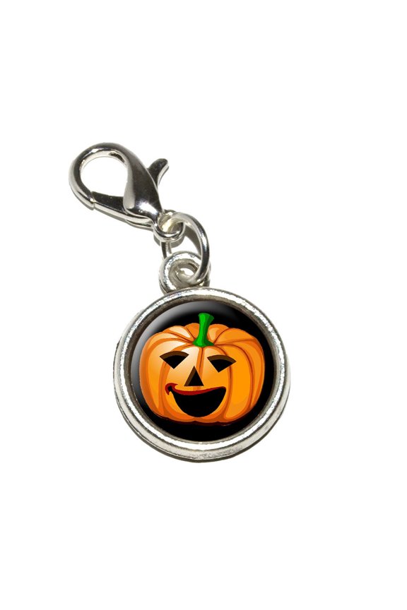 Jack-o-lantern - Pumpkin - Halloween Charm