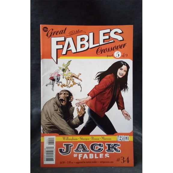 Pre-Owned Jack of Fables #34 2009 Vertigo Comics Comic Book