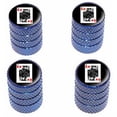 thumbnail image 1 of Jack of Hearts Playing Cards Tire Rim Wheel Aluminum Valve Stem Caps, Multiple Colors, 1 of 1