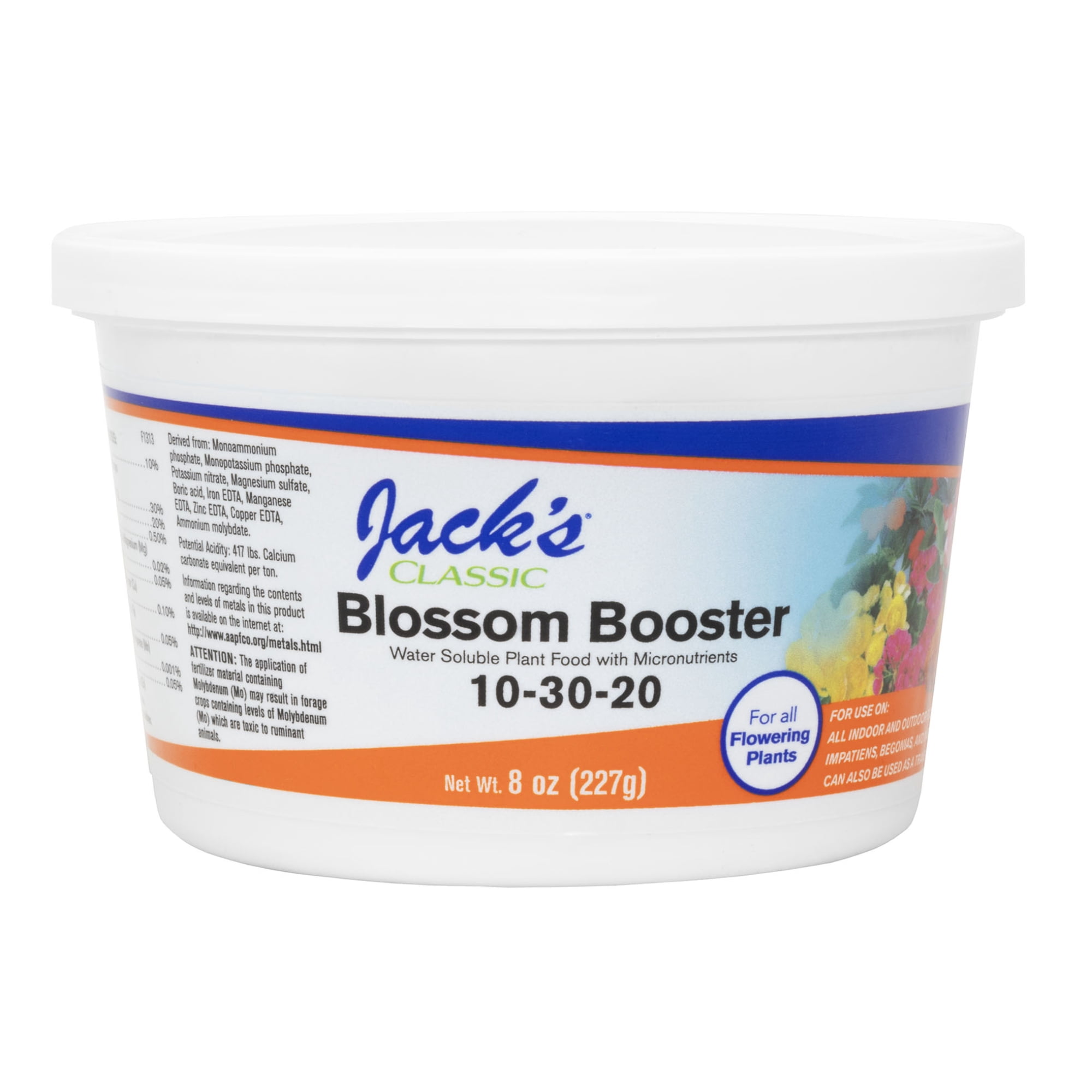 Jack's Classic Blossom Booster Water Soluble Plant Food, 8 oz