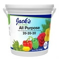 thumbnail image 1 of Jack's Classic 20-20-20 All Purpose Fertilizer w/ Micronutrients, 4 Pounds, 1 of 6