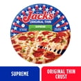 Jack's Frozen Meat Pizza, Supreme and Cheese, Thin Crust, 15.8 oz ...