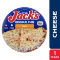 Jack's Frozen Pizza, Cheese Thin Crust Pizza with Marinara Sauce, 13.8